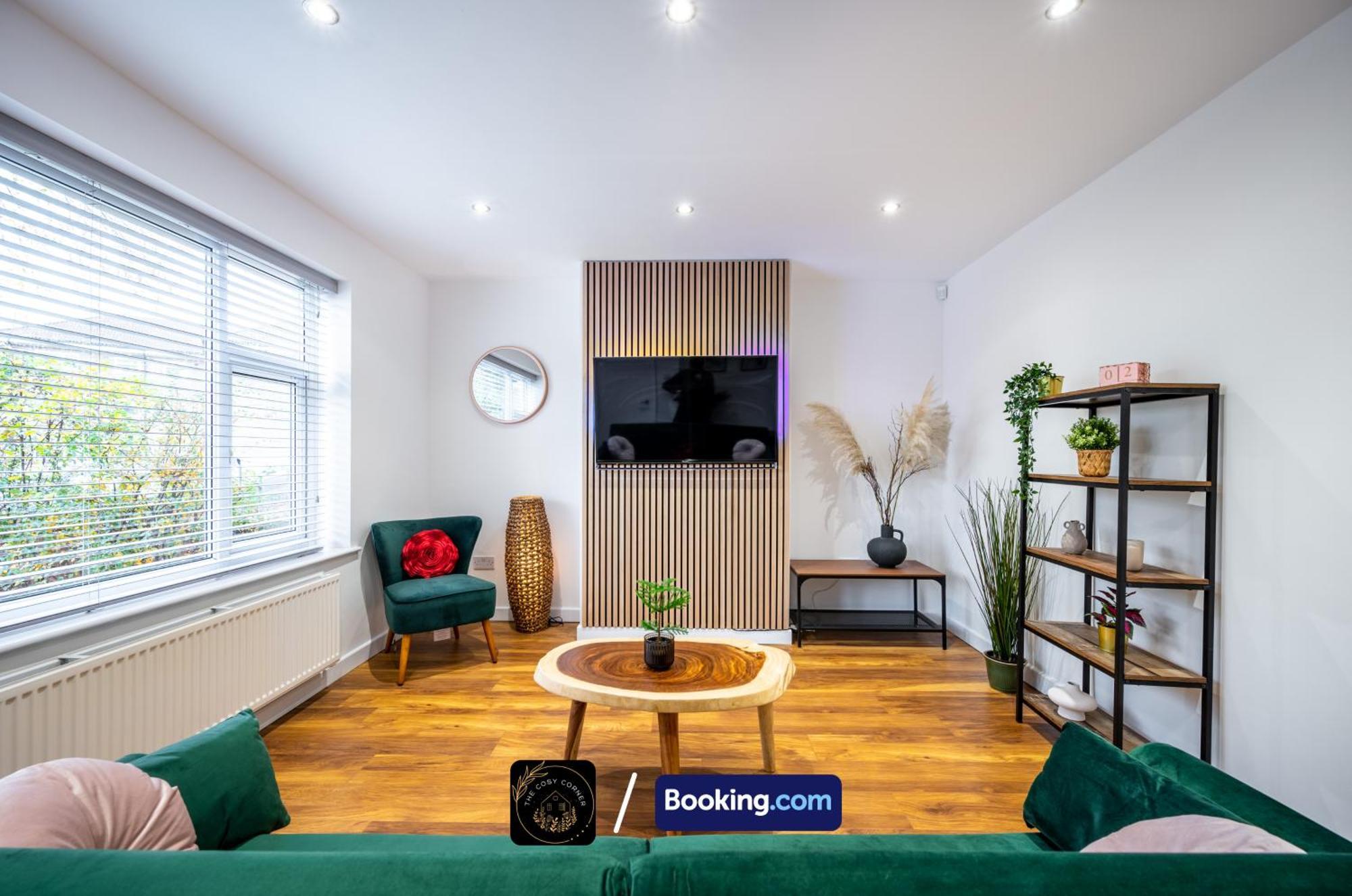 דירות מנצ'סטר Cosy 3-Bed House, Garden & Free Parking In Stretford מראה חיצוני תמונה